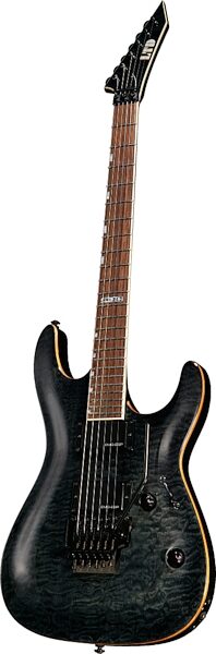 open zoom image for ESP LTD MH250 Electric Guitar with Tremolo, See-Thru Black