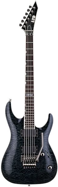 open zoom image for ESP LTD MH-350FR Electric Guitar with Floyd Rose, See Thru Black
