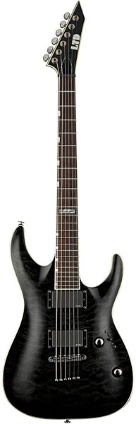 open zoom image for ESP LTD MH401QMNT Electric Guitar, See Thru Black