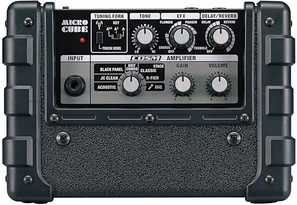 open zoom image for Roland Micro Cube Portable Battery-Powered Guitar Combo Amplifier (2 Watts, 1x5"), Top View
