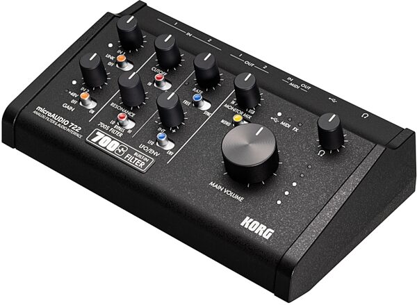 open zoom image for Korg microAUDIO 722 Analog Filter and USB Audio Interface, New, Action Position Back