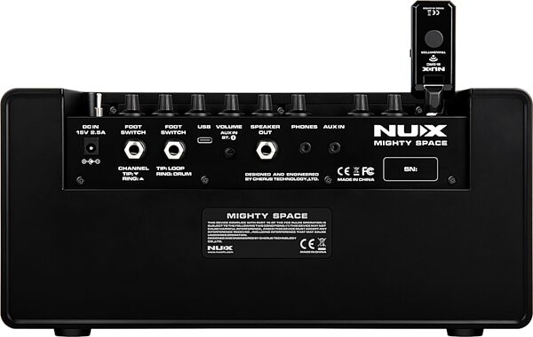 open zoom image for NUX Mighty Space Wireless Amplifier for Guitar and Bass, New, Detail Control Panel