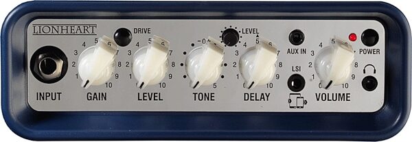 open zoom image for Laney Mini-ST-Lion Lionheart Stereo Guitar Combo Amplifier (6 Watts), New, Main Control Panel