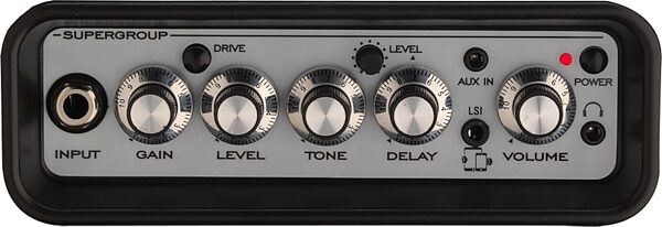 open zoom image for Laney Mini-ST-SuperG Supergroup Stereo Guitar Combo Amplifier (6 Watts), New, Main Control Panel