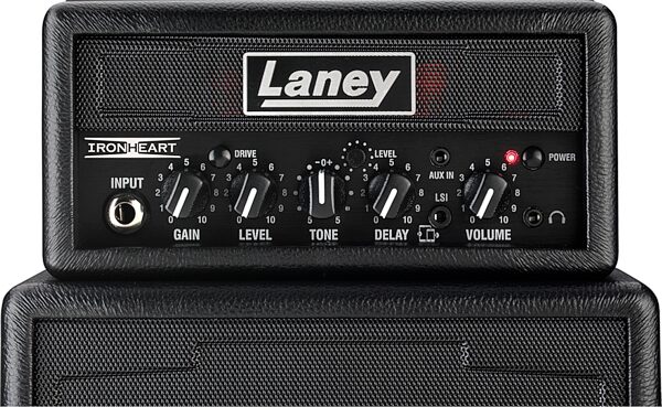 open zoom image for Laney Ministack-Iron Ironheart Battery-Powered Guitar Amp, Action Position Back
