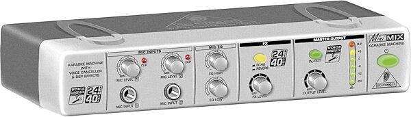 open zoom image for Behringer MIX800 MiniMIX Ultra-Compact Karaoke Machine with Voice Canceler, Left