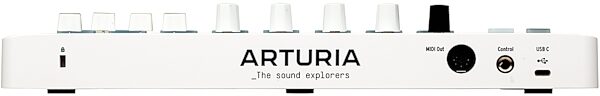 open zoom image for Arturia MiniLab 3 USB MIDI Keyboard Controller, White, Rear