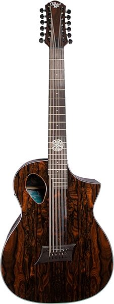 open zoom image for Michael Kelly Forte Port 12 Randy Jackson 12-String Acoustic-Electric Guitar, Natural Gloss, Open Box (Very Good), Action Position Back