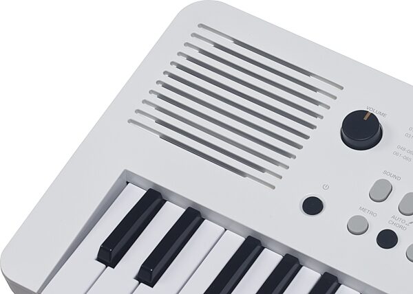 open zoom image for Medeli MK49 Portable Keyboard, White, Action Position Back