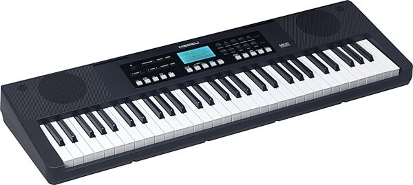 open zoom image for Medeli MK61 Portable Keyboard, Black, Action Position Back