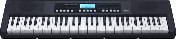 open zoom image for Medeli MK61 Portable Keyboard, Black, Action Position Back