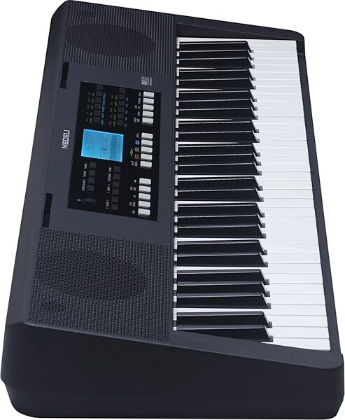 open zoom image for Medeli MK61 Portable Keyboard, Black, Action Position Back