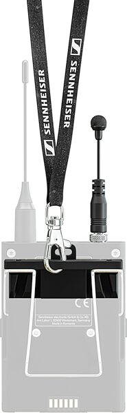 open zoom image for Sennheiser MKE Mini Condenser Lavalier Microphone, New, Action Position Back