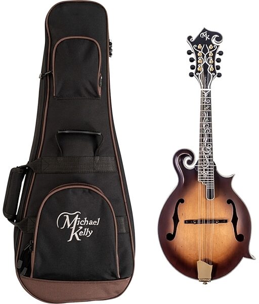 open zoom image for Michael Kelly Legacy Dragonfly Flame Violin Mandolin, Main
