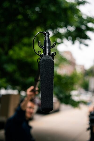 open zoom image for Sennheiser MKH 416 Short Shotgun Condenser Microphone, New, In Use