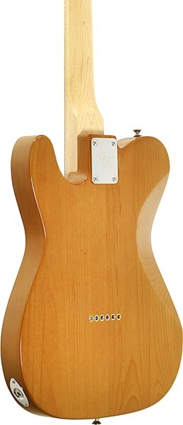 open zoom image for Michael Kelly 1953 Electric Guitar, with Maple Fingerboard, Natural, Spalted Maple Top, Open Box (Very Good), Action Position Back