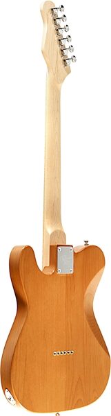 open zoom image for Michael Kelly 1953 Electric Guitar, with Maple Fingerboard, Natural, Spalted Maple Top, Open Box (Very Good), Action Position Back