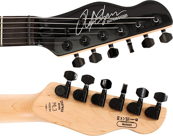 open zoom image for Chapman ML3 Modern Electric Guitar, Action Position Back
