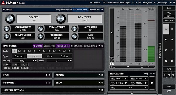 open zoom image for MeldaProduction MUnison Plug-in Software, Digital Download, Action Position Back