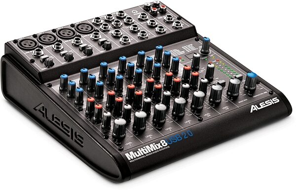 open zoom image for Alesis MultiMix 8 USB Mixer With USB 2.0 Audio, Main