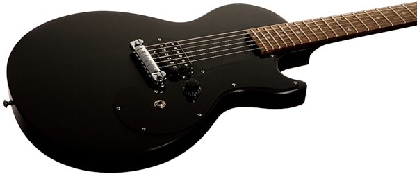 open zoom image for Gibson Limited Edition Les Paul Melody Maker with Gig Bag, Satin Ebony Glamour
