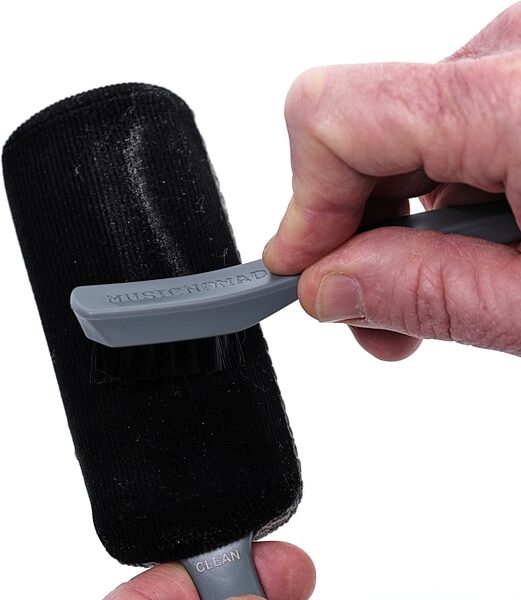 open zoom image for Music Nomad MN890 Vinyl Record Cleaning/Care Kit, New, Action Position Back