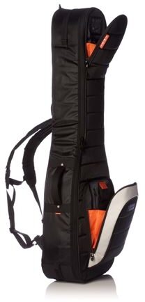 open zoom image for Mono Classic Dual Bass Case, Jet Black, Open