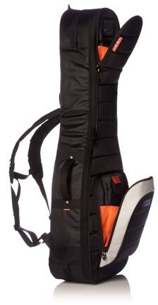 open zoom image for Mono Classic Dual Electric Guitar Case, Jet Black, Open