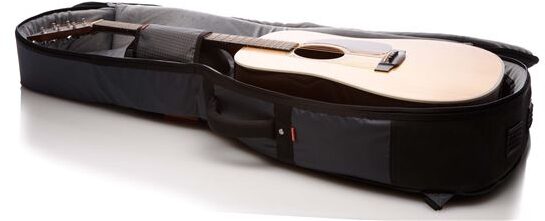 open zoom image for Mono Classic Acoustic/Dreadnought Guitar Case, Black, In Use