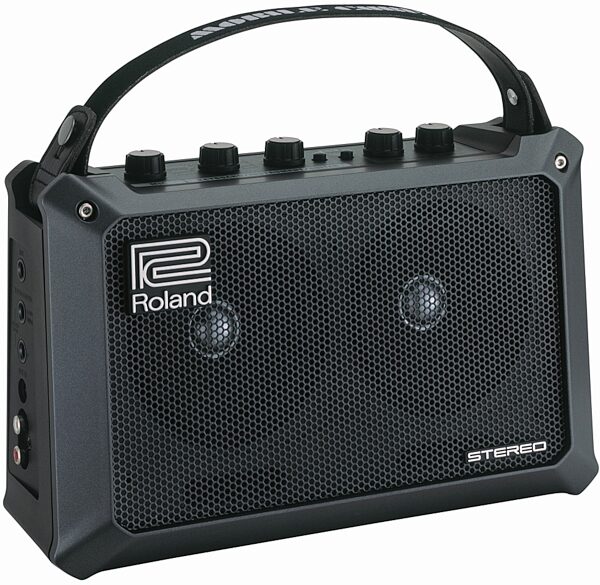 open zoom image for Roland Mobile Cube Battery-Powered Guitar Amplifier (5 Watts, 2x4"), Angle