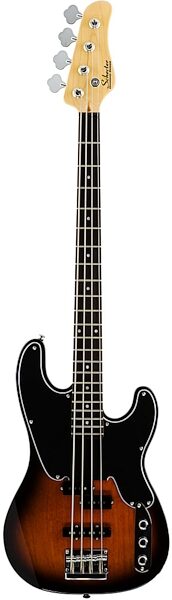 open zoom image for Schecter Model-T Electric Bass, 2-Color Sunburst