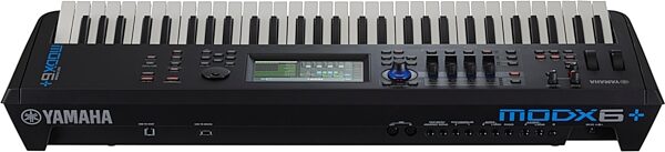 open zoom image for Yamaha MODX6 Plus Keyboard Synthesizer, 61-Key, Detail Back