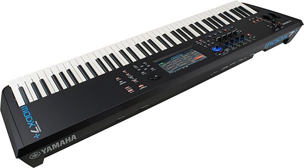 open zoom image for Yamaha MODX7 Plus Keyboard Synthesizer, 76-Key, Action Position Back