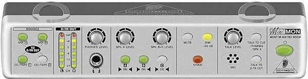 open zoom image for Behringer MON800 MiniMON Stereo Monitor Mixer, Main