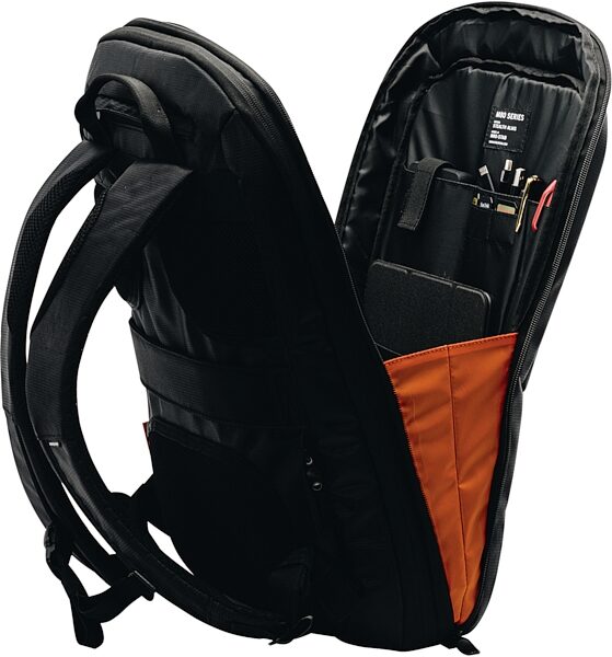 open zoom image for Mono M80-STAB M80 Stealth Alias Backpack, Black, Angled Side