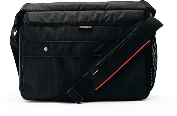open zoom image for Mono M80-STRM M80 Stealth Relay Messenger Bag, Black, Rear detail Back