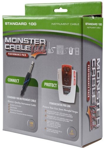 open zoom image for Monster Standard 100 Instrument Cable and Pro 200 PowerCenter Package, Main