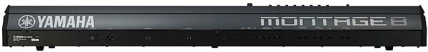 open zoom image for Yamaha Montage 8 Keyboard Synthesizer, 88-Key, Rear