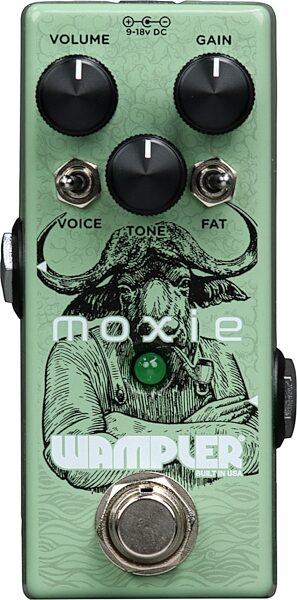 open zoom image for Wampler Moxie Overdrive Pedal, New, Action Position Back