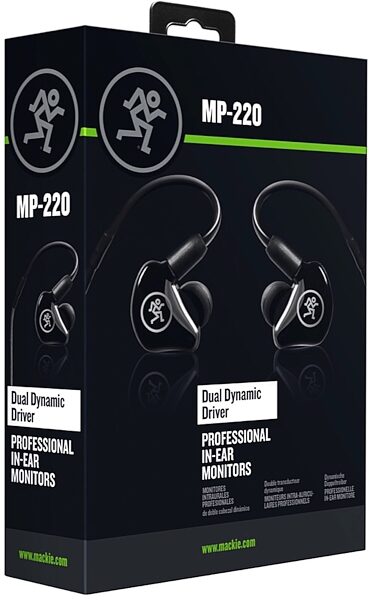 open zoom image for Mackie MP-220 Professional In-Ear Monitors, New, Box