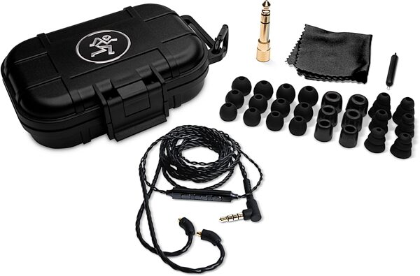 open zoom image for Mackie MP-360 In-Ear Monitor Headphones, New, Package Includes