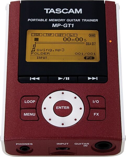 open zoom image for TASCAM MPGT1 Portable MP3 Guitar Trainer, Main