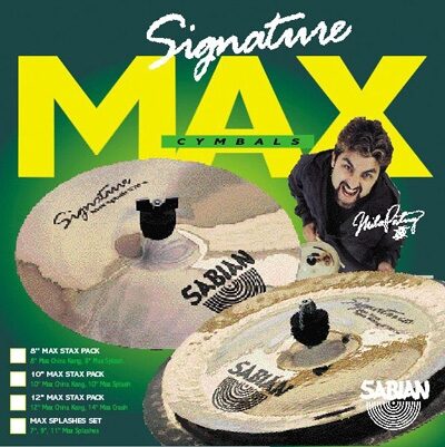open zoom image for Sabian MP5005MB Mike Portnoy Mid Max Stax Cymbal Pack, Main