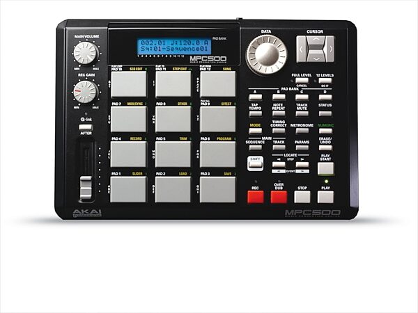 open zoom image for Akai MPC500 MIDI Production System/Sampler, Top