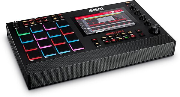 open zoom image for Akai MPC Live II Music Production Workstation, Action Position Back