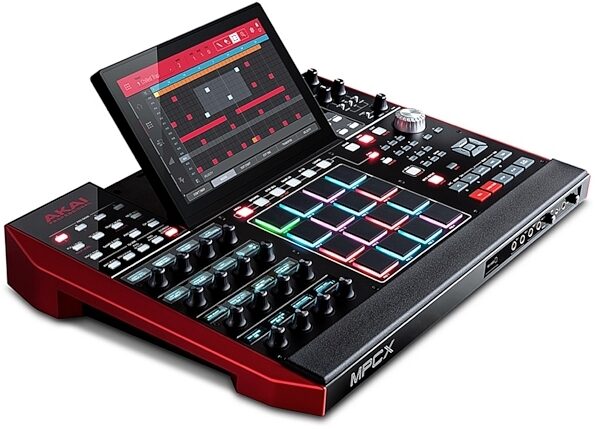 open zoom image for Akai MPC X Music Production Workstation, Angle