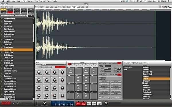 open zoom image for Akai MPC Renaissance Music Production Controller, Screenshot 3