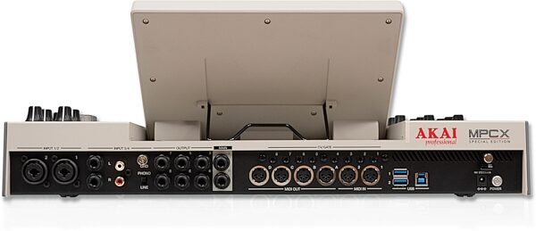 open zoom image for Akai MPC X Special Edition Music Production Center, Action Position Back