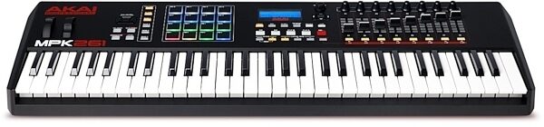 open zoom image for Akai MPK261 Performance Keyboard Controller, 61-Key, Front