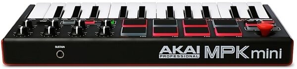 open zoom image for Akai MPK mini MKII USB Keyboard Controller, 25-Key, Rear